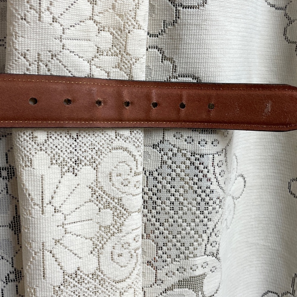 Columbia Dark Brown Leather Belt - Picture 5 of 9